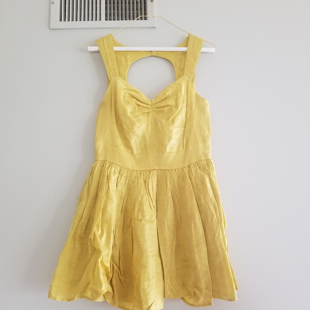 Yellow MINI dress -M